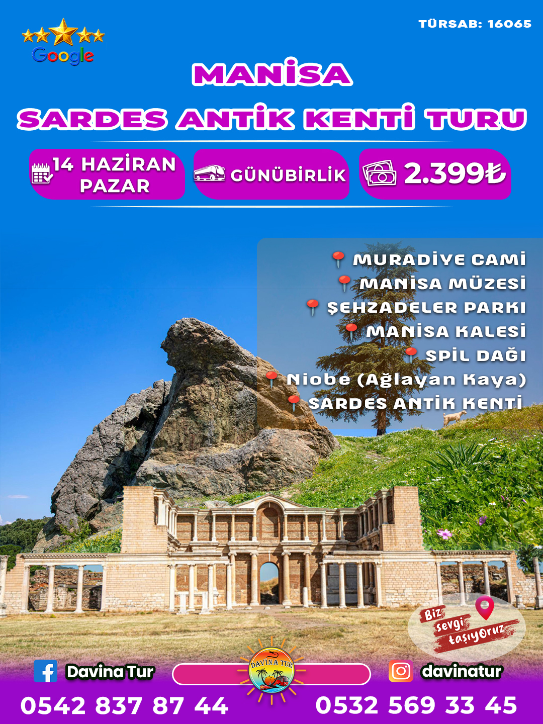 Spil Dağı & Sardes Antik Kenti